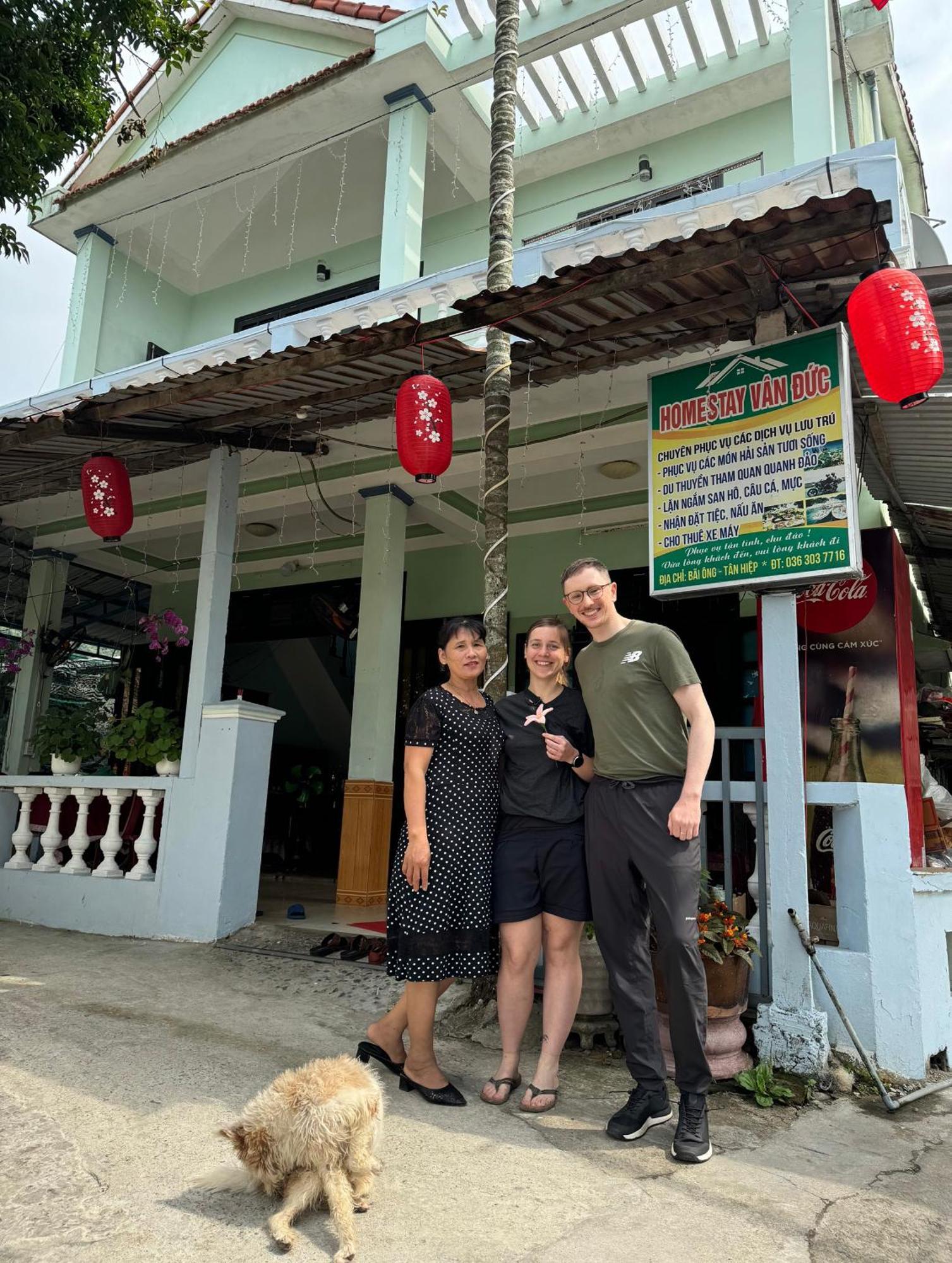 Homestay Van Duc Cu Lao Cham Tân Hiệ Exterior foto